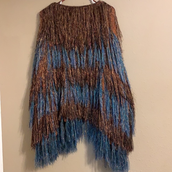 Zara metallic fringe cardigan 😍 - Picture 6 of 6